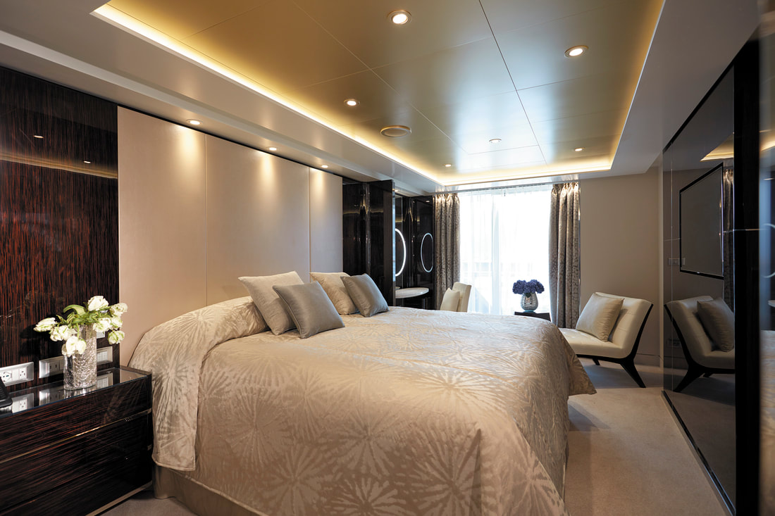 Regent Seven Seas cruise ship suite