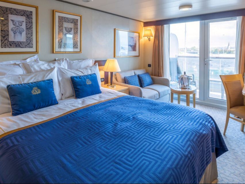Cunard Balcony Room Photo